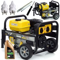 PROFESJONALNY AGREGAT PRĄDOTWÓRCZY 5,2kW generator AVR MIEDŹ STOJAN