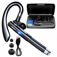 SŁUCHAWKA BLUETOOTH BEZPRZEWODOWA DO TELEFONU UCHA BLUETOOTH DLA KIEROWCÓW