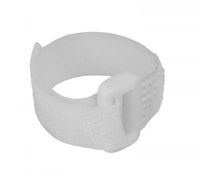 opaski rzepowe 12x150mm, białe 5szt