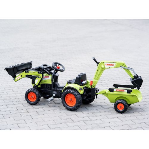 FALK Traktor z Przyczepą CLAAS Arion Backhoe ŁYŻKA + Ładowarka Od 2 Lat na Arena.pl