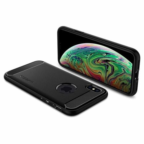 Etui Spigen Rugged Armor Iphone Xs Max Czarne na Arena.pl