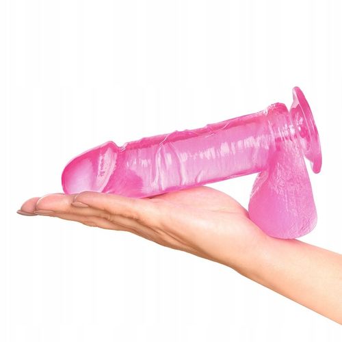 Dildo Sex Penis Żelowy Członek Z Przyssawką 20 CM na Arena.pl