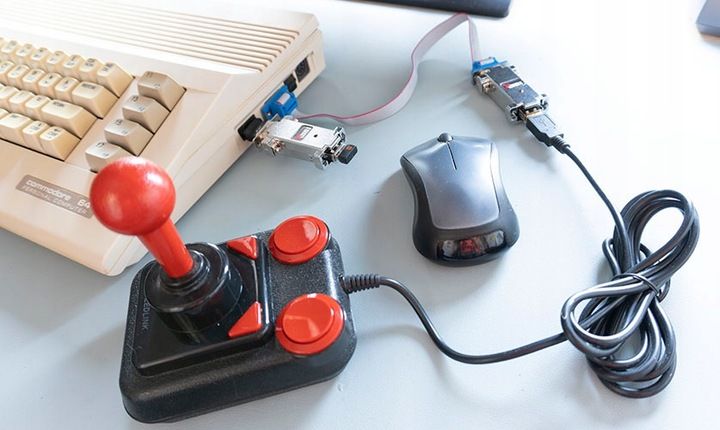 Adapter mysz joystick pad do komputera ATARI ST AMIGA C64 TOM RevX zdjęcie 16