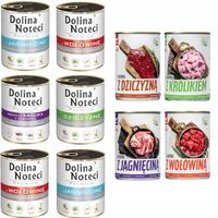 Zestaw dla psa 10x800g: 4x Tuf Tuf + 6x Dolina Noteci bez ryb i drobiu