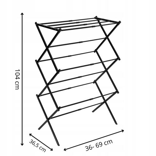 ROZSUWANA SUSZARKA NA PRANIE STOJĄCA TELESKOPOWA UBRANIA BIELIZNĘ DO DOMU na Arena.pl