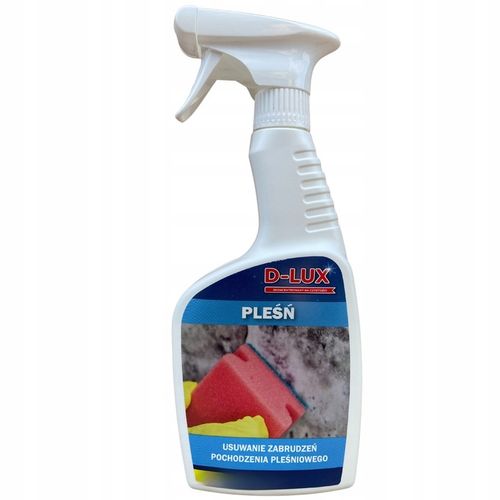 Płyn Środek do Usuwania Pleśni Grzyba D-LUX na Pleśń Czarne Osady 500ml na Arena.pl
