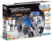 CLEMENTONI MECHANICS EKSPLORER STACJA KOSMICZNA ZESTAW POJAZD 130 ELEMENTÓW