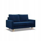 KANAPA SOFA BLANK GRANATOWA NIEBIESKA Wersalka Rozkładana Wygodna BONELL