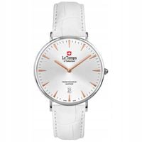 Zegarek Męski Le Temps LT1018.46BL04 biały pasek