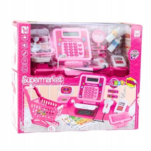 KASA FISKALNA KOSZYK AKCESORIA CZYTNIK KART WAGA WÓZEK SKLEPOWY AKCESORIA na Arena.pl