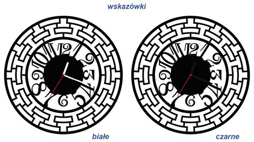 ZEGAR ŚCIENNY RETRO 38cm M 35.10 na Arena.pl