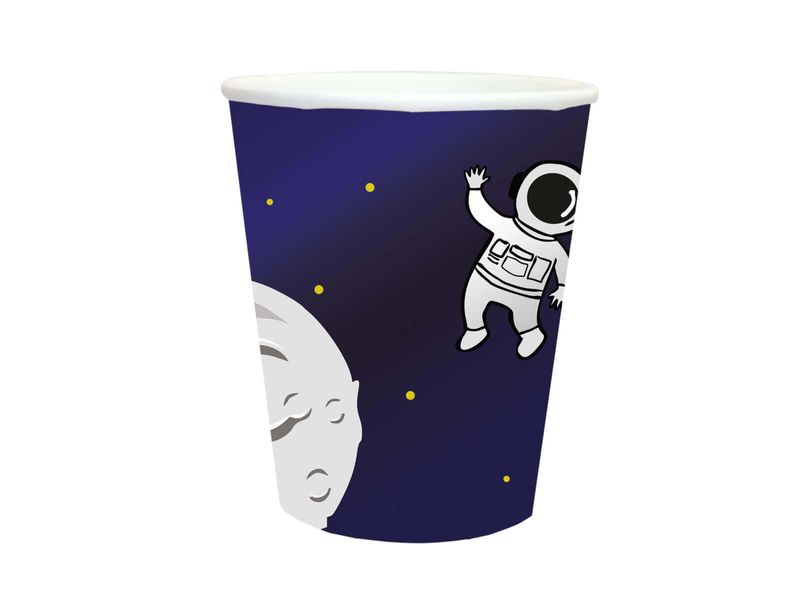 Kubeczki papierowe Kosmos, 6 szt. zdjęcie 1