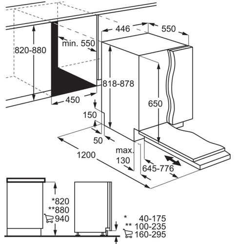 Zmywarka do zabudowy Electrolux KEMC3211L na Arena.pl