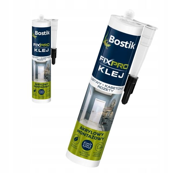 Klej do kasetonów Paneli Ściennych FIXPRO BOSTIK montażowy 300ml zdjęcie 2