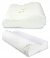 PODUSZKA ORTOPEDYCZNA PROFILOWANA dla WYMAGAJĄCYCH MEMORY TERMOPLASTYCZNA