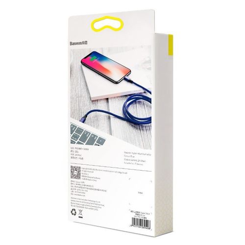 Kabel Usb-C Do Lightning Pd Baseus Yiven, 2A, 2M (Niebieski) na Arena.pl