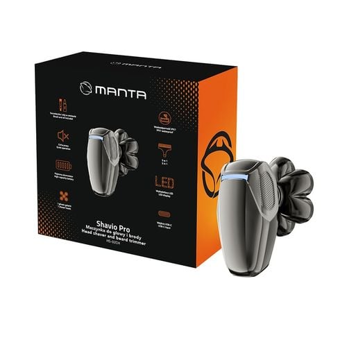 GOLARKA MĘSKA 7 Głowic TRYMER 7D DO GŁOWY BRODY NOSA Tytanowe Ostrza na Arena.pl