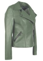 Skórzana ramoneska "Patrycja" zapinana nza zamek Rozmiar odzieży M