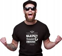 Koszulka z nadrukiem NAJLEPSZY DZIADEK NA ŚWIECIE