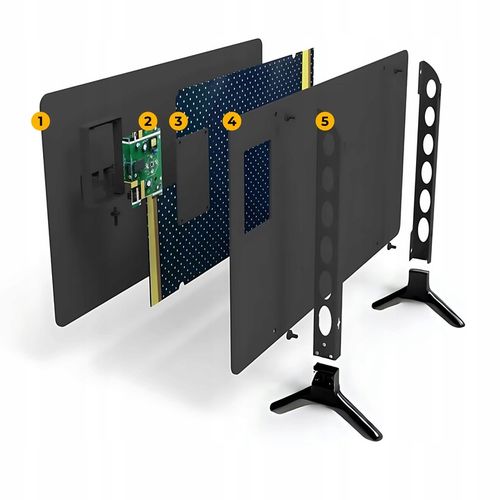 Szklany grzejnik na podczerwień promiennik PrimeHeat 720W WiFi Tuya na Arena.pl