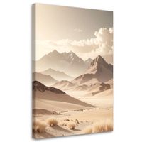 Obraz nowoczesny do salonu sypialni biura, Pejzaż górski w