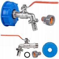 KRAN IBC S60 zbiornika MAUZERA ZAWÓR na wąż 1/2"