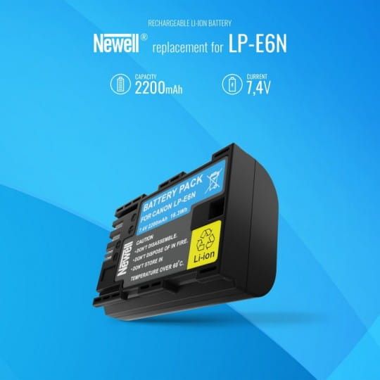 Newell Akumulator zamiennik LP-E6N do Canon zdjęcie 5