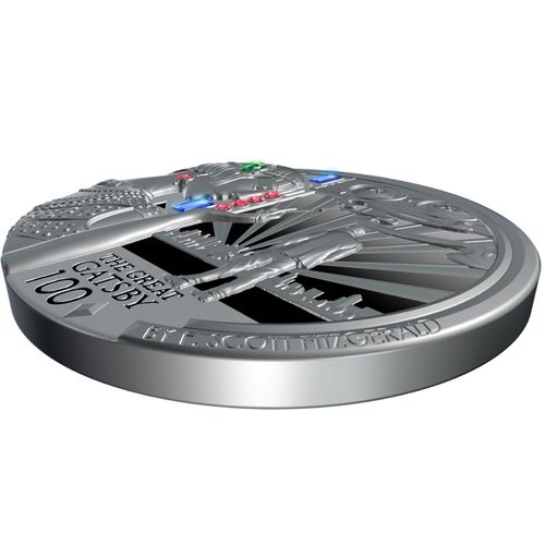 Liberia: The Great Gatsby $5 Srebro 2025 Prooflike na Arena.pl