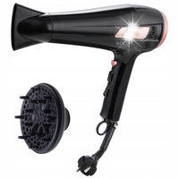 SUSZARKA do włosów Koncentrator dyfuzor 2400W zwijany przewód 150cm |AD2283