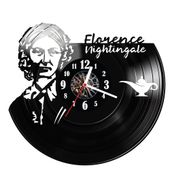 Zegar ścienny z płyty winylowej Florence Nightingale 612.14