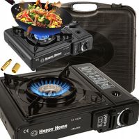 KUCHENKA TURYSTYCZNA GAZOWA PRZENOŚNA WALIZKA PALNIK GAZOWY REGULACJA MOC