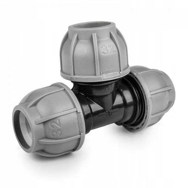 PN10 Trójnik PE 3x 25mm DSRA10T25 zdjęcie 1