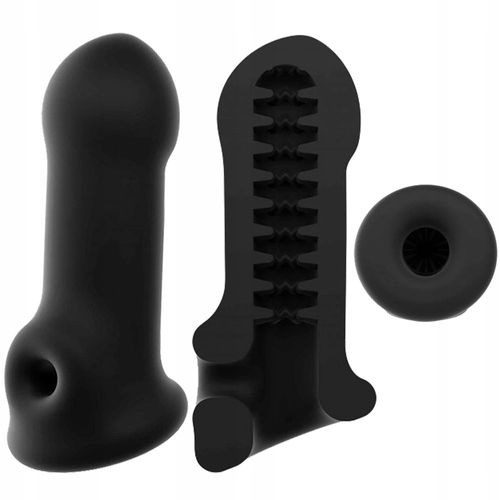 Przedłużka, nasadka na penisa, czarna + perfumy. na Arena.pl