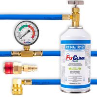 ZESTAW DO NAPEŁNIANIA KLIMATYZACJI AUT GAZ CZYNNIK CHŁODNICZY R134A ADAPTER