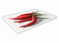 SZKLANA DESKA KUCHENNA 40x30 338b Chilli