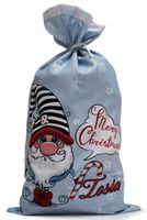Worek na PREZENTY pod choinkę Mikołaja imię duży
