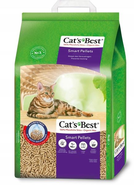 Cat's Best Smart Pellets 20l (10kg) zdjęcie 1