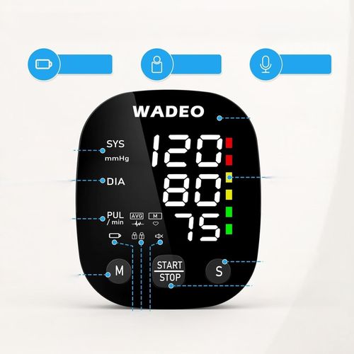 Ciśnieniomierz Nadgarstkowy Na Nadgarstek Arytmia Puls Lcd Pamięć 2X99 Etui na Arena.pl