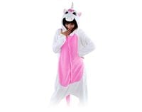 Rózowy jednorożec Kigurumi Onesie dres piżama kombinezon S