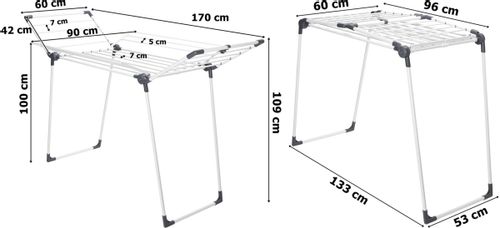 Suszarka wolnostojąca na pranie TIANA na Arena.pl