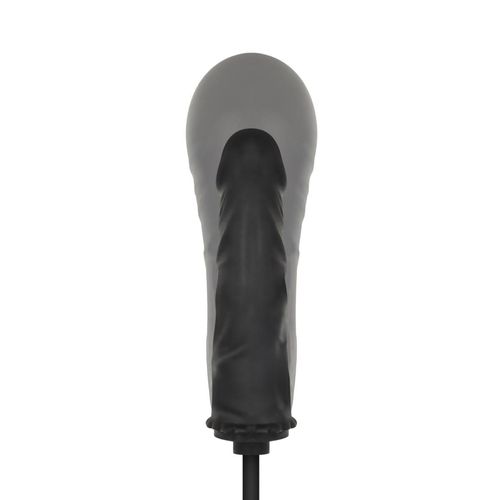 Anal Collection - Inflatable Dildo With Pump 14,5 Cm - Black na Arena.pl