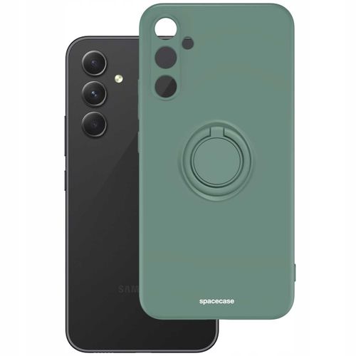 Spacecase Silicone Ring Galaxy A54 5G Dark Green na Arena.pl