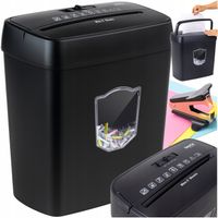 2X Niszczarka do Dokumentów Papieru Biurowa Mocna Automatyczna 12,5L RODO P