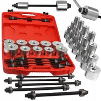 ZESTAW ŚCIĄGACZY WYCISKANIA TULEI WAHACZA ŁOŻYSK ADAPTERY PRASY 27e