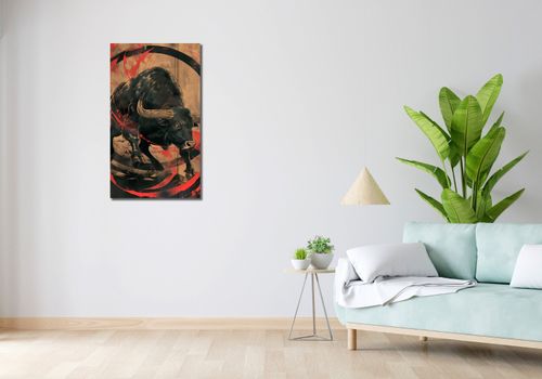 Obraz 50x90cm Bycza Niezłomność na Arena.pl