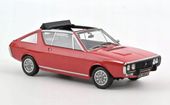 NOREV RENAULT 17 Gordini with Open roof 1975 Red 1:18