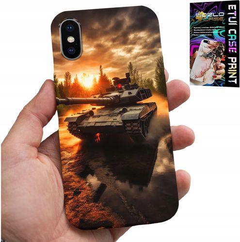 ETUI DO IPHONE XS MAX - CZOŁG, WOJNA, MILITARIA, WOJSKOWE, WZORY na Arena.pl