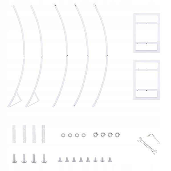 STOJAK Stelaż Na Balony KOŁO Tło Zdjęć Ścianka 2.2m zdjęcie 4