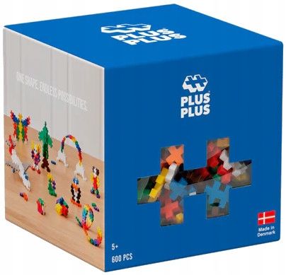 Klocki konstrukcyjne Plus-Plus Basic zestaw klocków 600 elementów na Arena.pl
