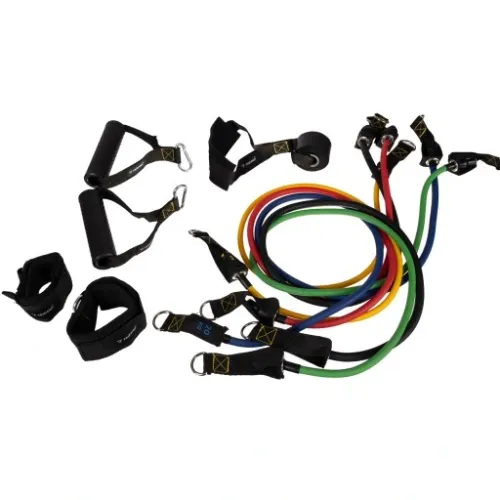 Gumy do Ćwiczeń Zestaw 5 Gum Oporowych Oporowe Fitness Treningowe + Uchwyty na Arena.pl